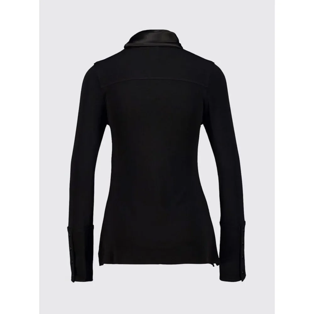 Courreges Women Courri¨Ges Pussy-Bow Criªpe Shirt With Concealed Placket